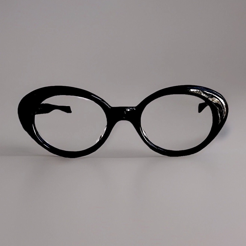 Vintage 1960s Cat Eye/ Oval Unused Womens’ Eyeglasses Frames Made In France